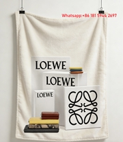LOEWE 520 I Love You Print Flannel Fleece Throw Blanket L339